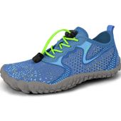 Buty Dziecięce Barefoot Turystyczne Oddychające Niebieskie Rozmiar 32