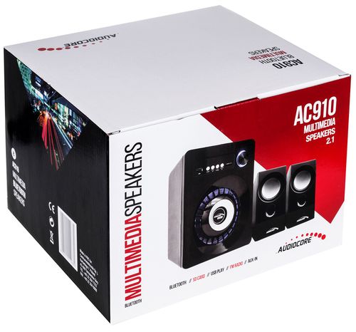 GŁOŚNIKI KOMPUTEROWE 2.1 Bluetooth USB SD FM JACK na Arena.pl