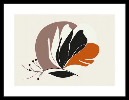 Plakat 29,7x21cm Elegancja Roślinna na Arena.pl