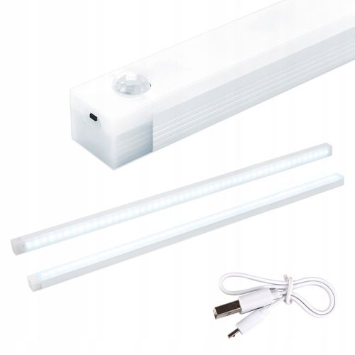 Lampa Listwa Oświetleniowa LED CZUJNIK RUCH 50cm na Arena.pl