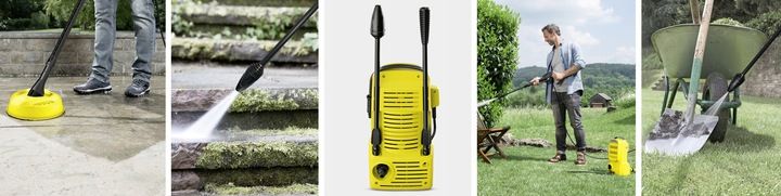 KARCHER K 2 COMPACT HOME MOCNA MYJKA ZESTAW MEGA +TRACER PRZYSTAWKA BASIC zdjęcie 8