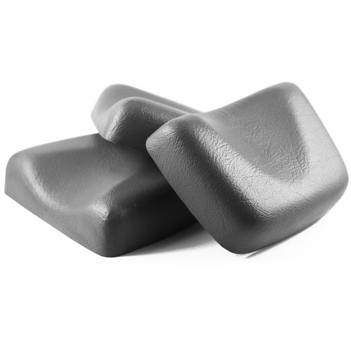 Poduszka ZAGŁÓWEK PUR podgłówek z pianki szary pod głowę do solarium na Arena.pl