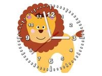 30X30CM ZEGAR LEW OBRAZ DREWNO