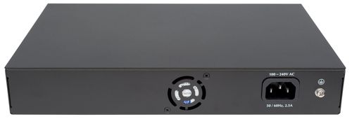 GIGA SWITCH 8x POE+ 130W + 2x RJ45 UpLink, LCD na Arena.pl