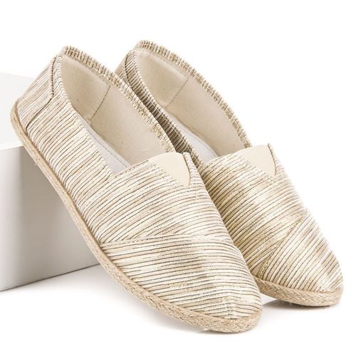 PRĄŻKOWANE ESPADRYLE Rozmiar - 36 na Arena.pl