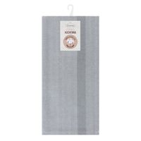 Ścierka kuchenna Olivia 50x70 cm srebrna bawełniana jodełka chłonna