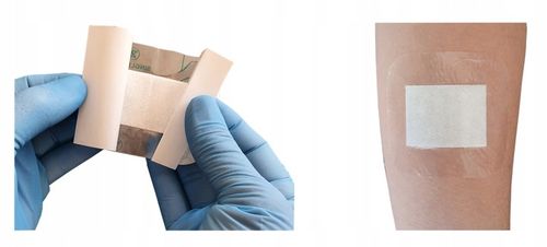 OPATRUNEK NA RANY JAŁOWY HYPOALERGICZNY Z WKŁADEM CHŁONNYM 7X6cm 50szt na Arena.pl