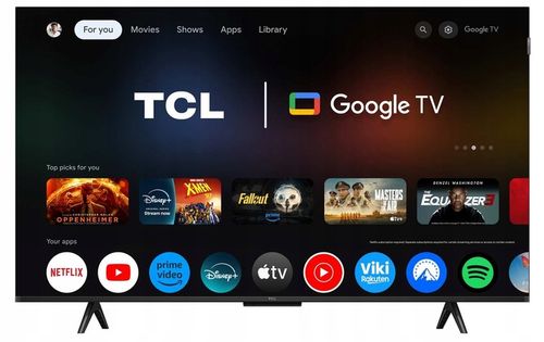 Telewizor TCL 50P7K QLED, Google TV Dolby Vision Dolby Atmos na Arena.pl