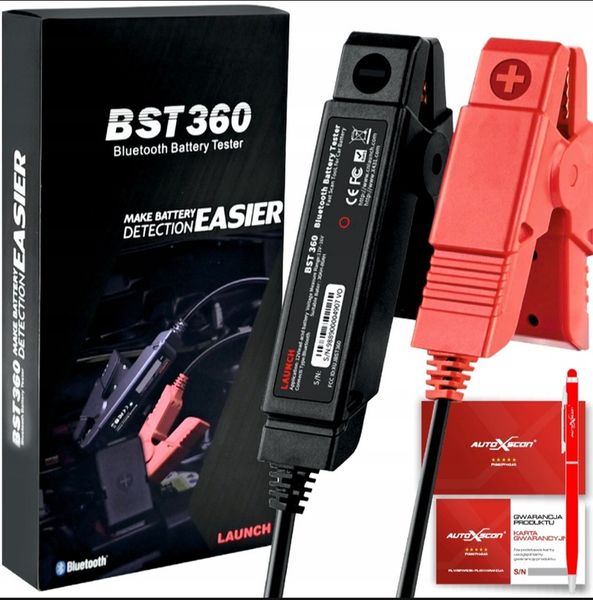 Tester akumulatorów LAUNCH X431 BST360 Battery 12V zdjęcie 7