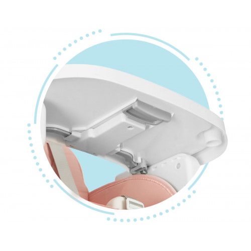 KRZESEŁKO DO KARMIENIA 3W1 ZDEJMOWANA TACKA I PODNÓŻEK na Arena.pl