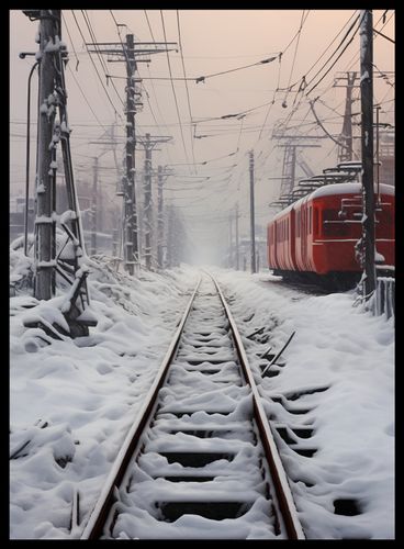 Plakat 40x55cm Podróż po Torach na Arena.pl
