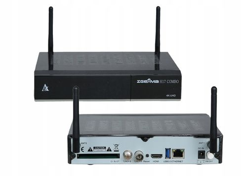 ZGEMMA H17 Combo 4K ENIGMA2 Cccam Iptv Kodi Oscam na Arena.pl