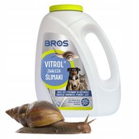 BROS VITROL EKO BEZPIECZNA DLA PSÓW TRUTKA ZWALCZA ŚLIMAKA NA ŚLIMAKI 1 kg