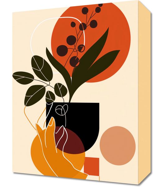 Obraz 30x40cm Dotyk Naturalności zdjęcie 1