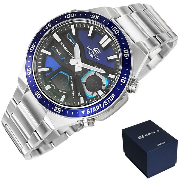 Zegarek Męski CASIO EDIFICE EFV-C110D-2AVEF 10 BAR + BOX zdjęcie 2