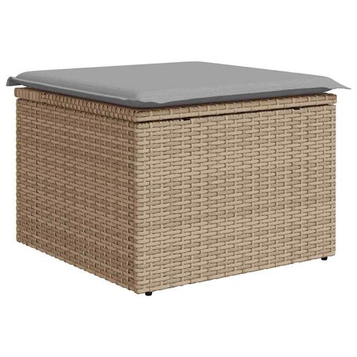 Zestaw Sof na Ogród 6 pcs Beżowy Polirattan na Arena.pl