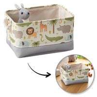 pojemnik na zabawki kosz, worek na pranie, zwierzątka 30х40х22cm or112