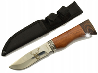 NÓŻ MYŚLIWSKI FINKA DROP POINT DREWNO 234mm NM224