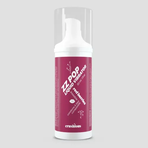 CRUSHIOUS ZZ POP LIQUID VIBRATOR RED BERRIES AROMA 30ML na Arena.pl