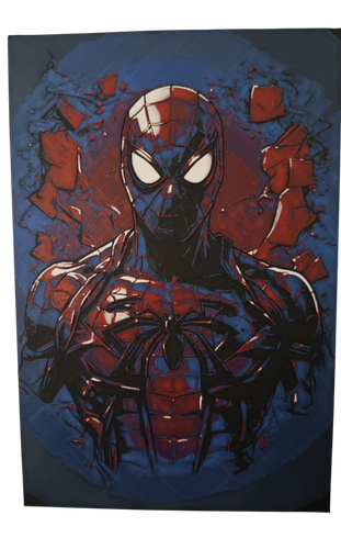 Spider-Man HueForge Obraz 3D na Arena.pl