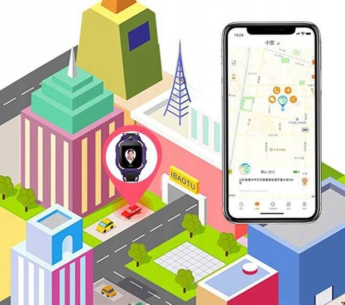 SMARTWATCH dla dziecka SIM PL LOKALIZATOR LBS zdjęcie 2