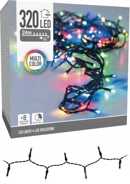 Lampki 320 LED 8 funkcji multikolor zdjęcie 3