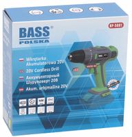 BASS POLSKA WKRĘTARKA WIERTARKA AKUMULATOROWA 30Nm