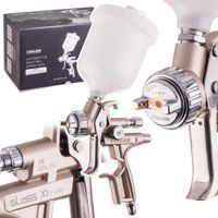 2X Pistolet lakierniczy ITALCO GLOSS X1 LVMP dysza 1,3mm do Malowania 600ml