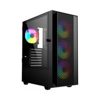 Obudowa Fornax Gembird 4000 Midi Tower ATX Czarna ARGB
