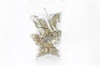 motyl brokat 2szt 15x12cm ozb05701