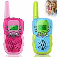 WALKIE TALKIE DLA DZIECI 2SZT Łoki Toki Krótkofalówki Zestaw duży zasięg