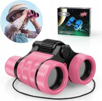 Lornetka Dla Dzieci Do Obserwacji 4x30 Mała Kompaktowa Odporna Prezent