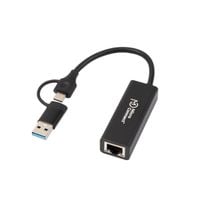 MicroConnect Premium USB-C / A to RJ45
