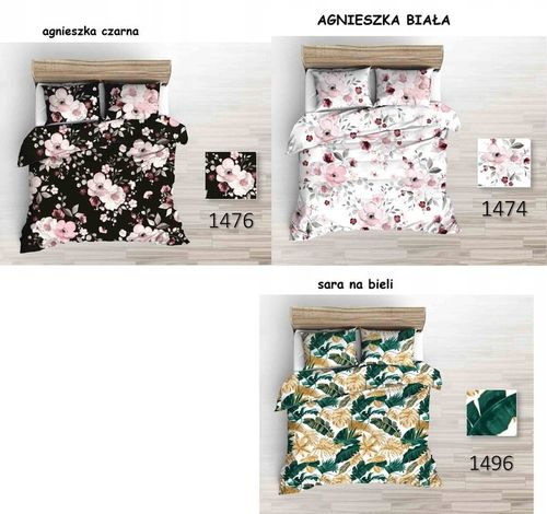 KOMPLET POŚCIELI BAWEŁNIANEJ BAWEŁNA 140x200cm+ 2x70x80 cm na Arena.pl