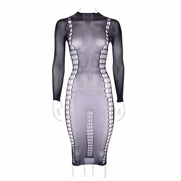 Carme Xi - Dress With Turtleneck - Plus Size zdjęcie 11