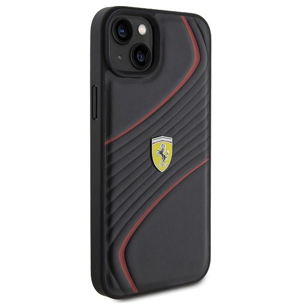 Etui Ferrari do iPhone 15 Plus, iPhone 14 Plus, Czarny zdjęcie 4
