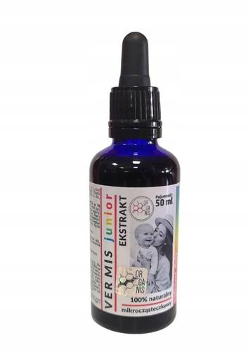 VERMIS JUNIOR Krople 50ml na pasożyty, oczyszczani na Arena.pl