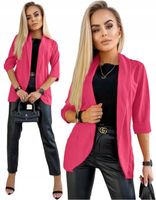 Modna DAMSKA MARYNARKA stylowy żakiet blezer cudowne kolory