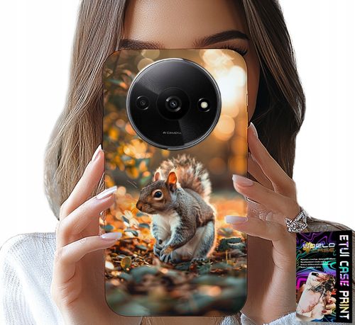 ETUI DO XIAOMI REDMI A3 - SŁODKA WIEWIÓRKA, CASE Z WŁASNYM MOTYWEM na Arena.pl