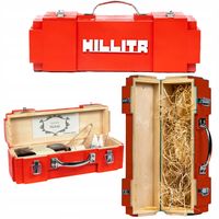 Skrzynka HILLITR Imitacja marki HILTI prezent dla budowlańca inzyniera