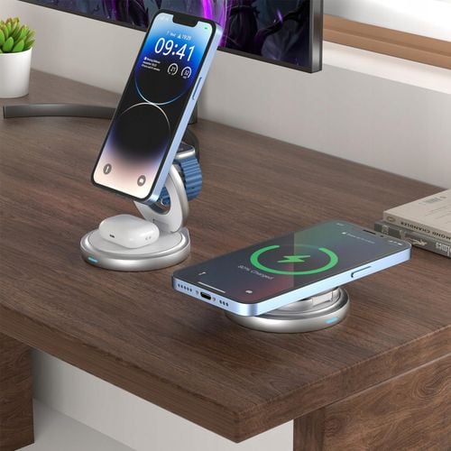 ŁADOWARKA SILVER MONKEY MagCharger 3in1 SMA254 na Arena.pl