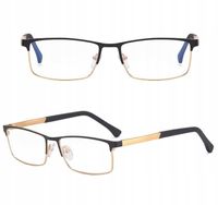Męskie Okulary Zerówki do KOMPUTERA Blue Light UV oprawki pod korekcję OCHR
