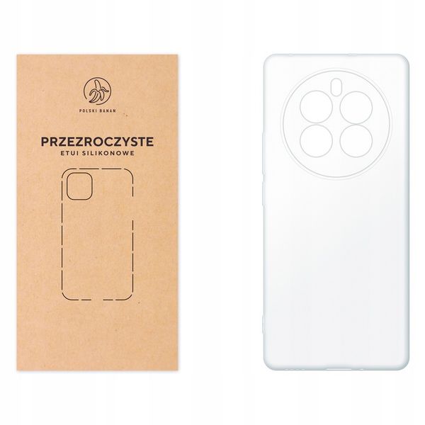 Etui silikonowe Przezroczyste do Realme 12 Pro / 12 Pro Plus zdjęcie 1