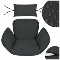 WODOODPORNY POKROWIEC NA PODUSZKĘ NA FOTEL WISZĄCY KOKON OGRODOWY XXL