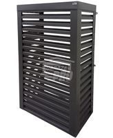 Osłona pompy ciepła 100x50x210 cm antracyt GP542