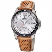 Zegarek Męski Festina F20699-1 brązowy pasek
