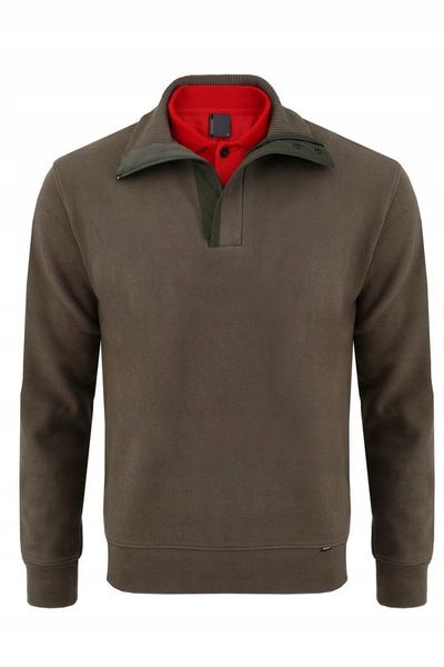 Sweter męski beżowy Sebi Rozmiar - 3XL zdjęcie 1