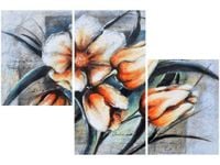 OBRAZ NIESAMOWITE PASTELOWE KWIATY