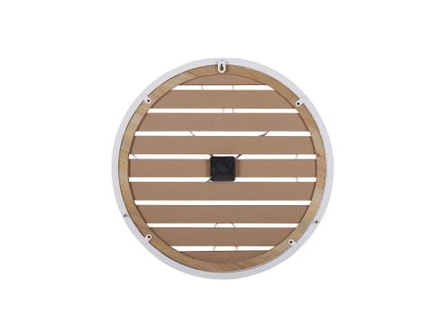 Zegar ścienny ø 50 cm ciemne drewno ARRIAGA na Arena.pl