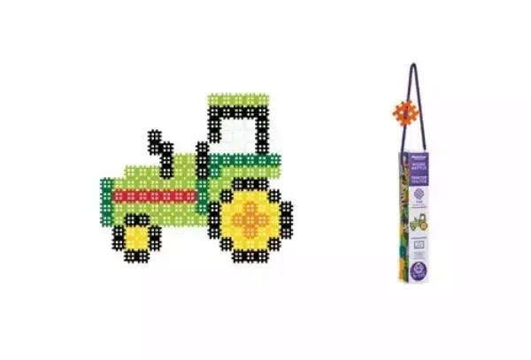 Klocki Micro Waffle 150 sztuk (Traktor) Marioinex zdjęcie 1